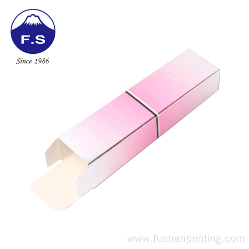 Beautiful Pink Customized Recycled Paper Lipstick box